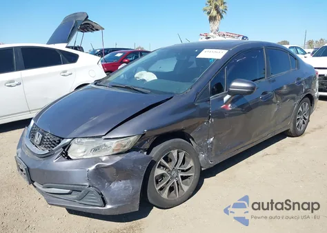 2014 Honda Civic Ex from USA, damaged, VIN 19XFB2F86EE273178